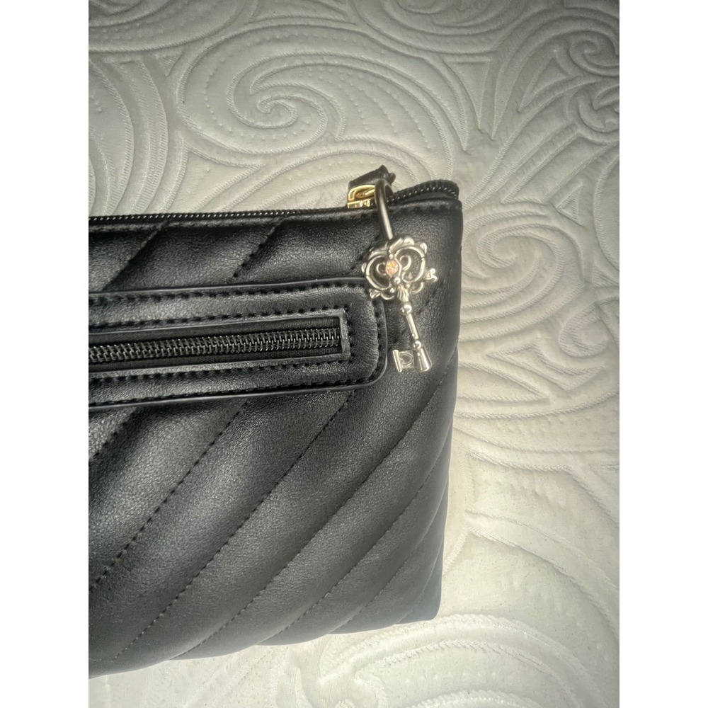 Vintage Style Silver‎ Heart Skeleton Key Finder Purse Accessory Keyring
